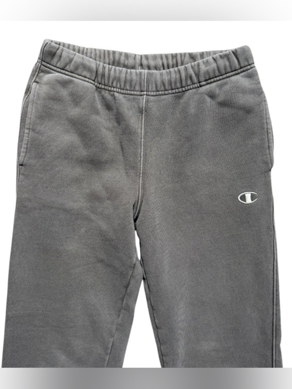 Champion Reverse Weave Acid Wash Joggers - Charcoal Grey - XS - Picture 4 of 5